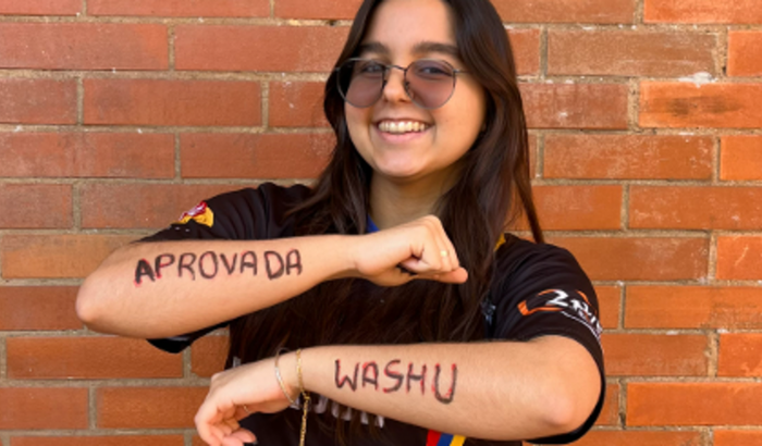 Hortência em WashU: Apoie a Jornada de uma Futura Neurocientista