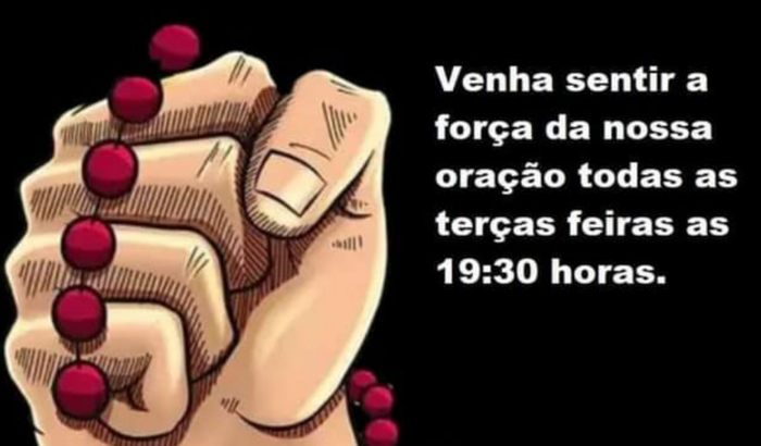 FAZER O NOVO MANTO DE NOSSA SENHORA PARA O TERÇO DOS HOMENS DA CAPELA SANTO EXPEDITO.