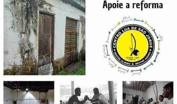 Apoie na Reforma do Centro de Capoeira Lua de São Jorge /AL