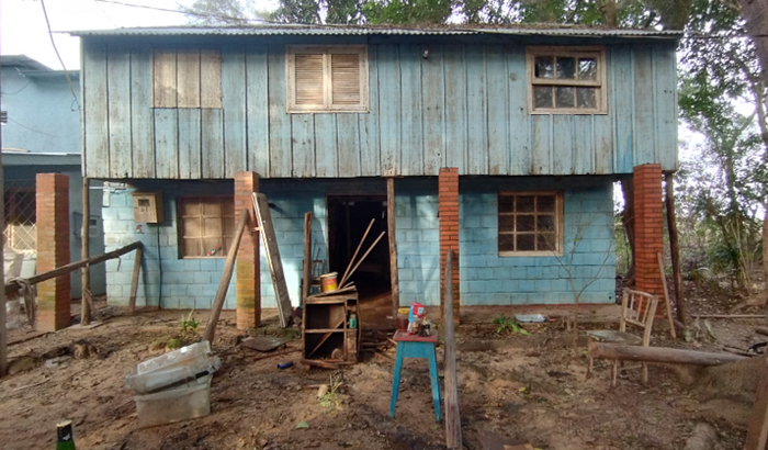 Ajuda para reconstruir nossa casa