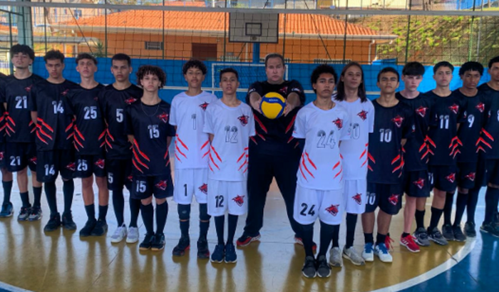 Projeto de vôlei Black Hunters UNIFORME 