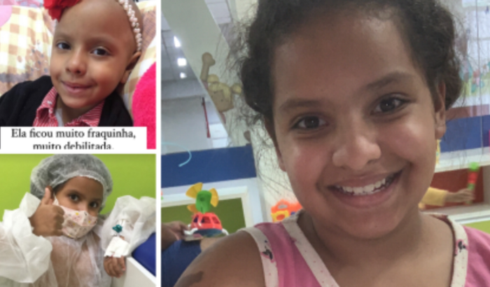 Ajude a Nicolly na batalha contra o Câncer.