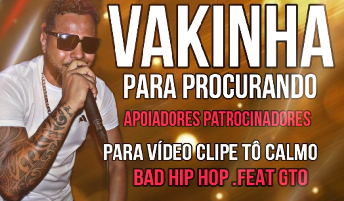 PROJETO VIDEO CLIPE TO CALMO