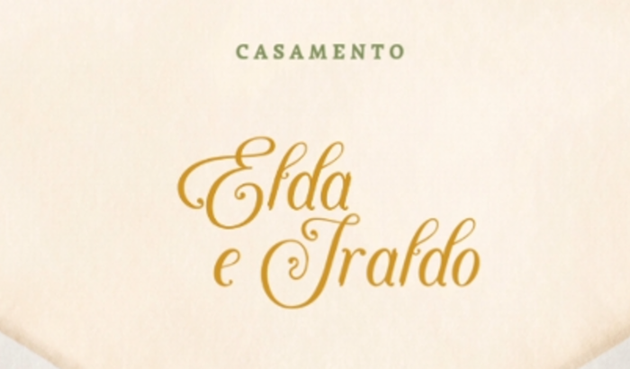 Casório Iraldo e Elda