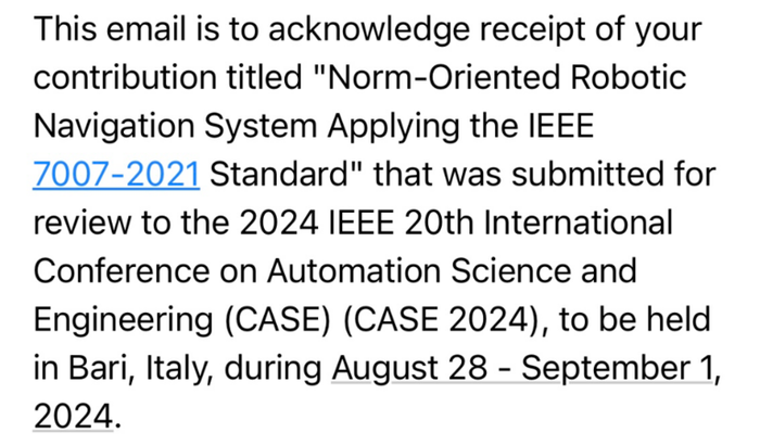 Rumo ao IEEE CASE 2024: Ajude-me a Representar Nosso País no Congresso de Automação
