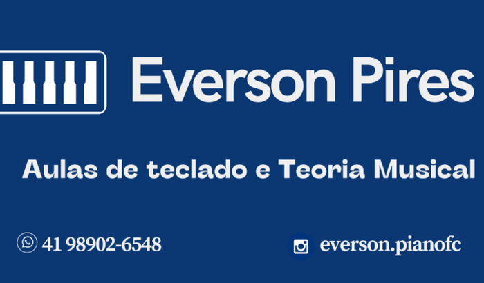 Piano Digital para o Everson