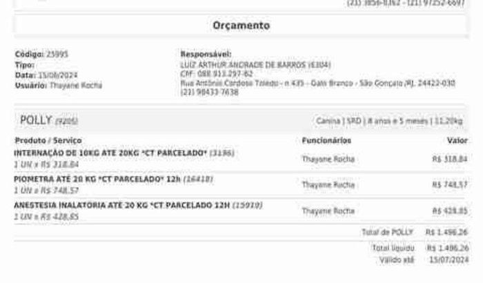 Cirurgia da Polly
