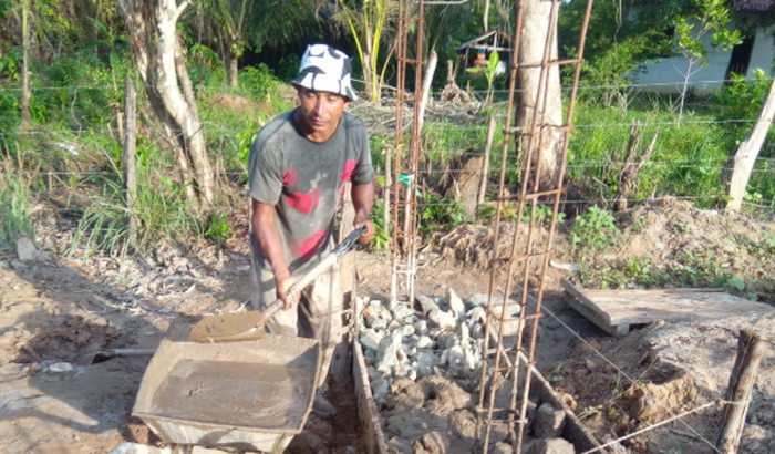 construção de uma igreja