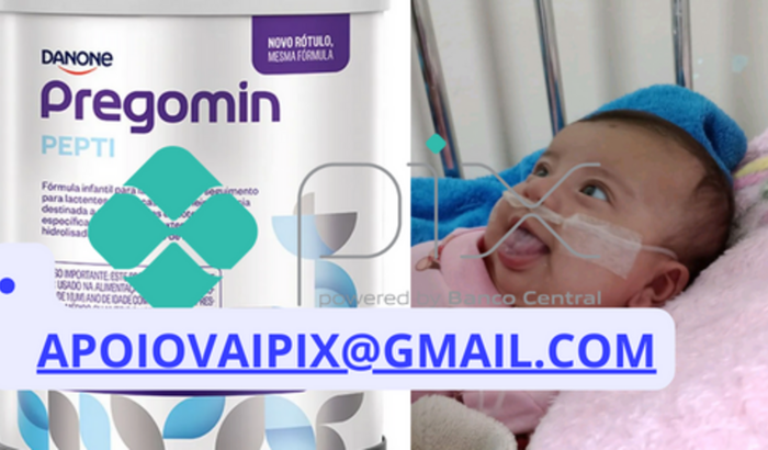 Ajude me a comprar leite para minha filhota ( PREGOMIN PEPTI)