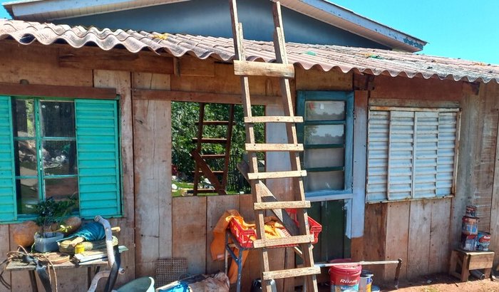Projeto de construção da area para igreja e evangelização