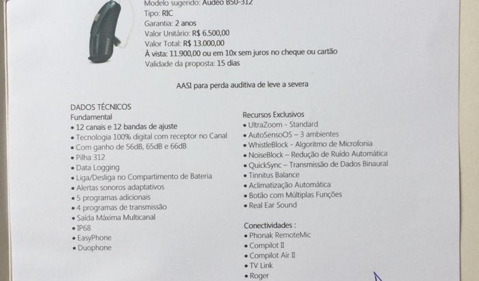 Aparelho Auditivo 
