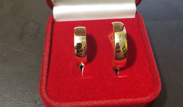 Nossa aliança de casamento 