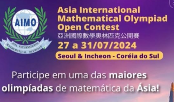 Ajude-me a Participar da Olimpíada Internacional de Matemática na Coreia do Sul!