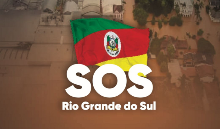 Ajuda para logistica de caminhão com doações para o Rio Grande do Sul