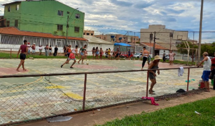 Reforma da Quadra de Esportes da  5C - Riacho 2