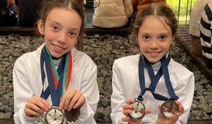 Pan-Americano de Esgrima - Sarah e Helena Pires