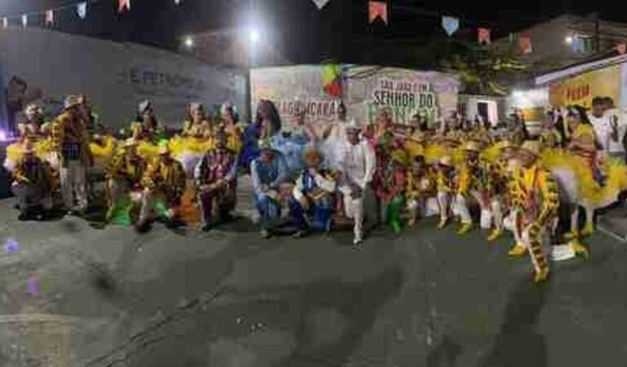 Campeonato de quadrilhas fora do Estado.