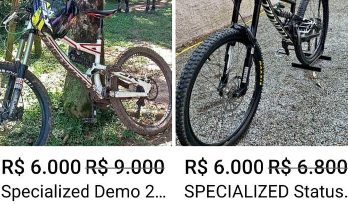 Bicicleta de Downhill