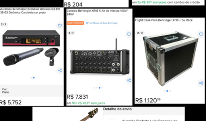 Ajude a LINKINTHEORY recuperar os equipamentos furtados.