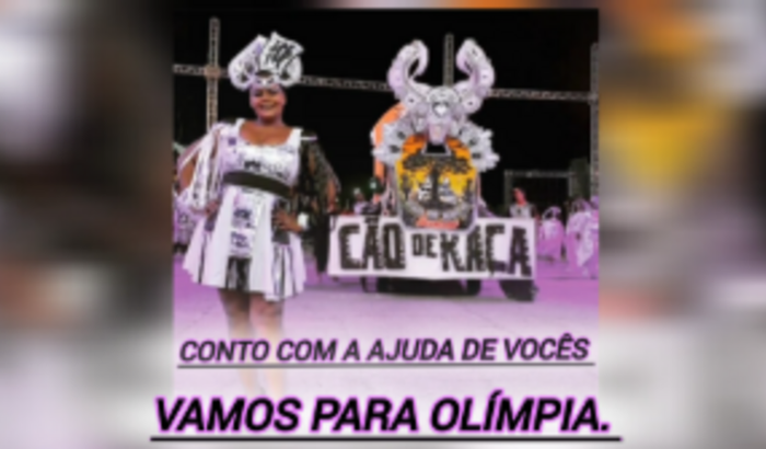 Me ajude a ir ao festival de Olimpia em São Paulo 