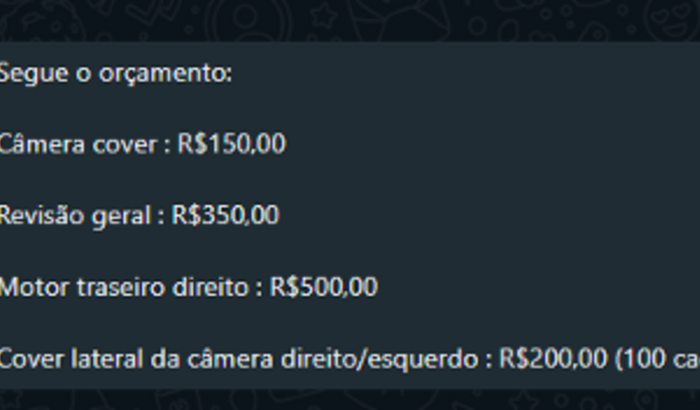Manutenção dos equipamentos Drone.Tribo