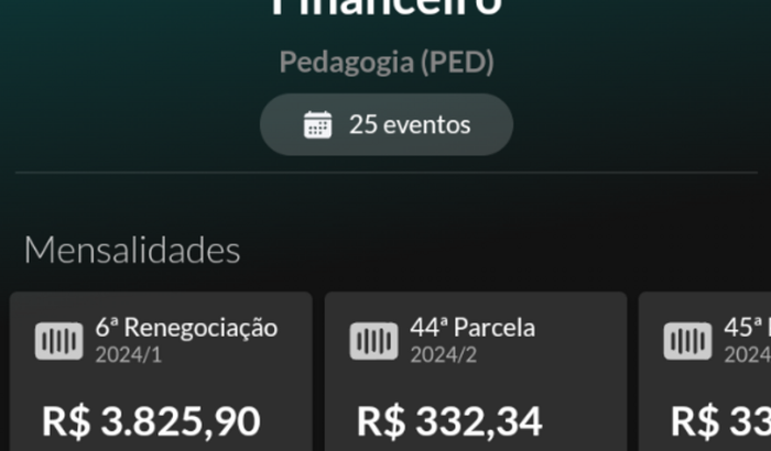Custear a minha faculdade, preciso do dinheiro para salda uma dívida grande