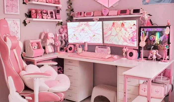 Setup Gamer Feminino