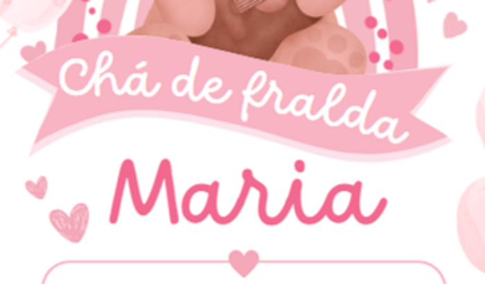 Chá de fralda da Maria!