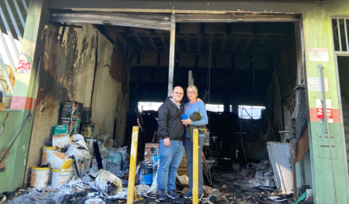 Reconstrução da nossa loja