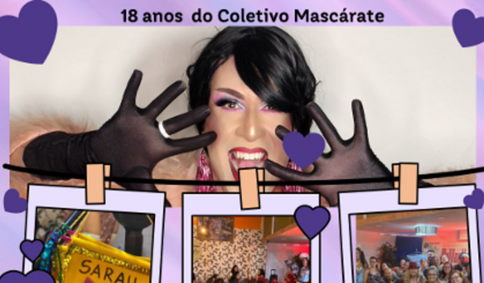 Sarau da Zazá em comemoração aos 18 anos do Coletivo Mascárate