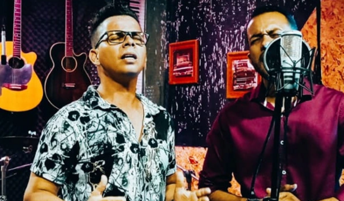 Gravação de Cleyton e Ronaldo 