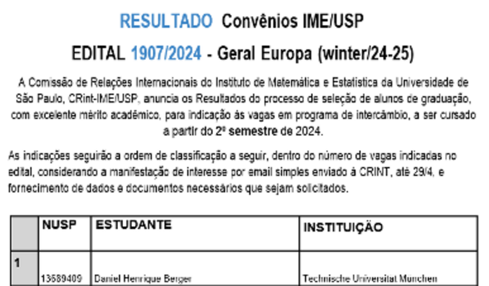 Intercâmbio na Alemanha: Ajude-me a estudar na TUM