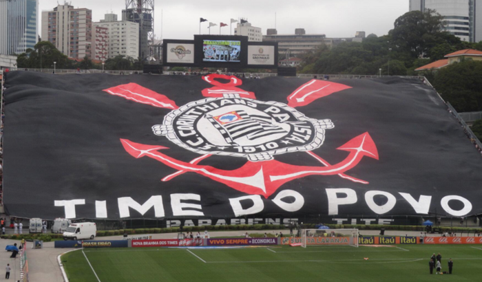 Ajuda bandeira time do povo