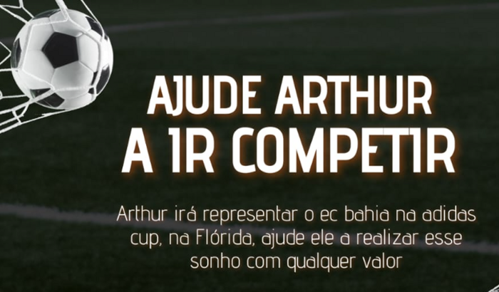 Ajude Arthur a ir para a adidas cup