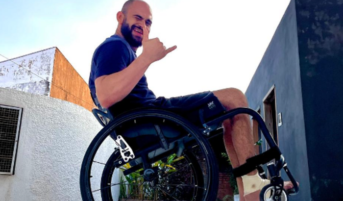 Kaike Angelim de volta aos tatames ( ParaJiu jitsu )