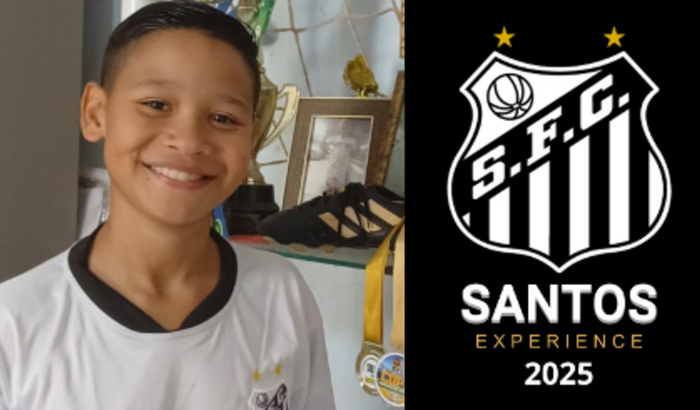 Sonho de ser jogador.