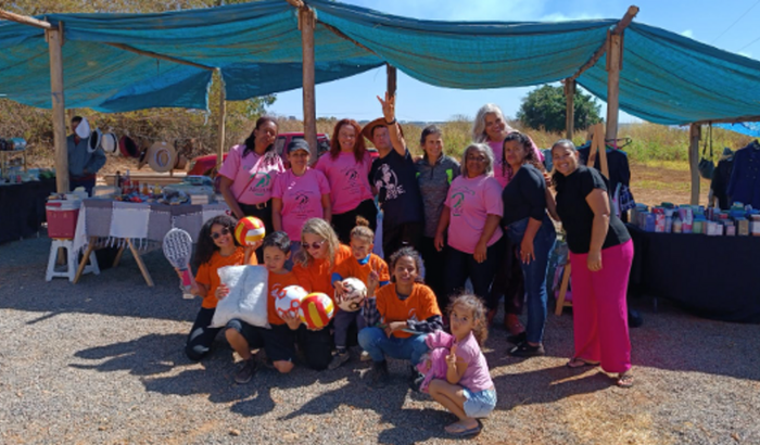 COBERTURA DA FEIRA DAS MULHERES (ARGAM)DF 435 /RURAL BRAZLÂNDIA DF