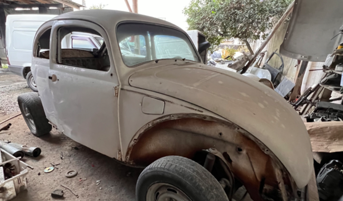 Restaurar fusca do meu avô