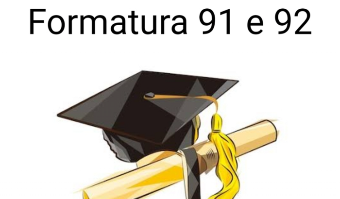Formatura das turmas 91 e 92