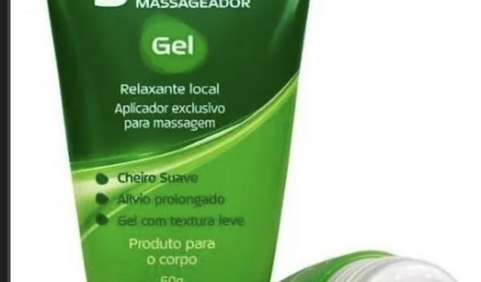 Gel massageador para interclasse