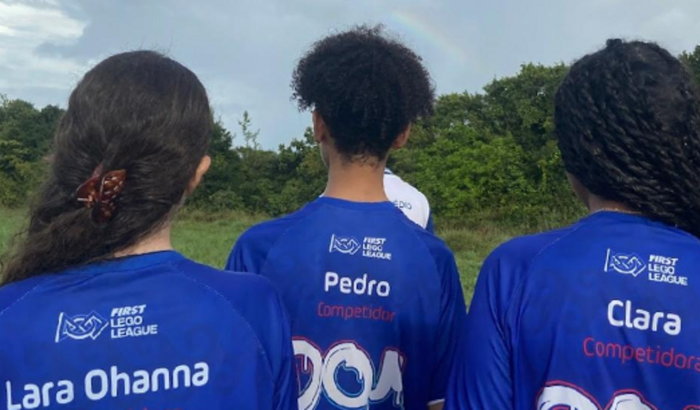 JOVENS ESTUDANTES DO RN NA JORNADA DE FOGUETES - 2024