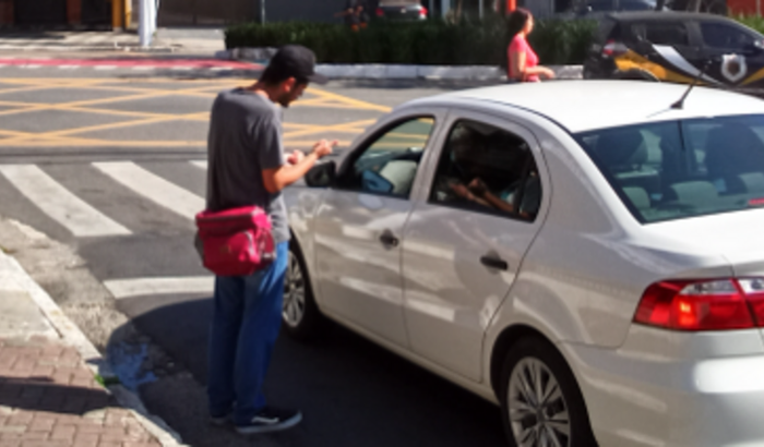 Vendedor Ambulante Para realizar sonho