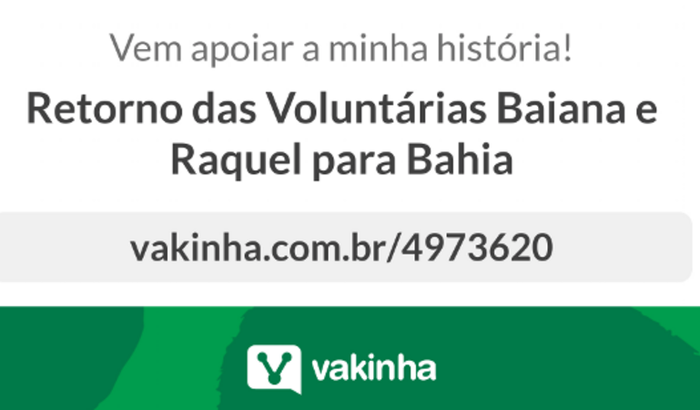 Retorno das Voluntárias e 3 cães resgatados para a Bahia