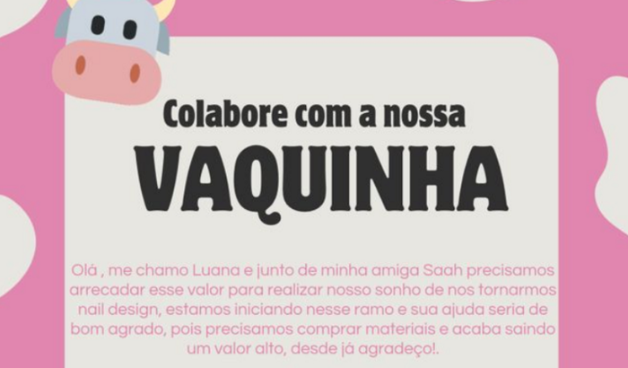 arrecadação pra um sonho!