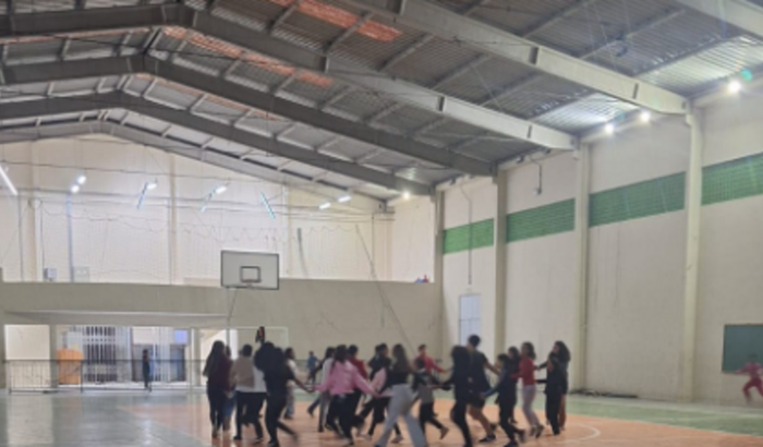 Iluminação do Ginásio