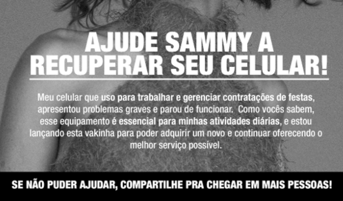 Ajude sammy a recuperar seu celular!