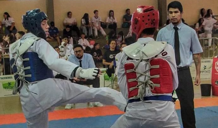Gabriel Gomes rumo ao campeonato Brasileiro de Taekwondo