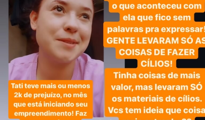 Vamos ajudar a devolver os materiais de trabalho da Tati?