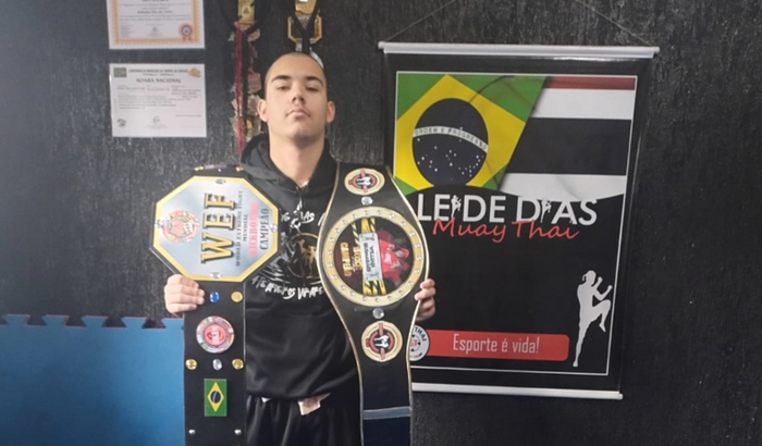 Vamos ajudar o Luan a competir uma copa do mundo de kickboxing em Buenos Aires