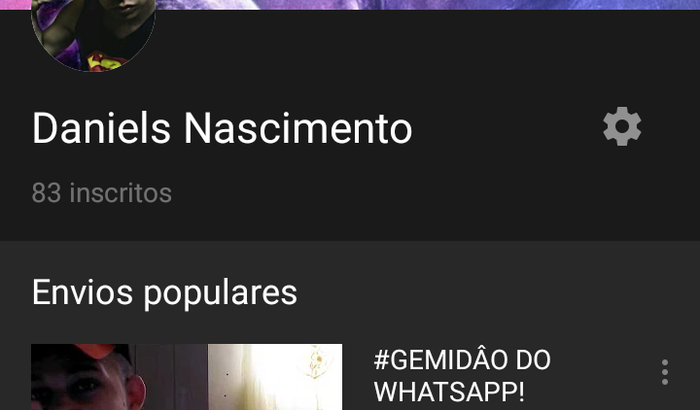 Me ajudem a dar continuação a meu canal no YouTube